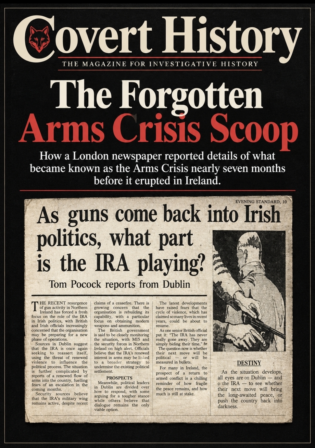 The Forgotten Arms Crisis Scoop.