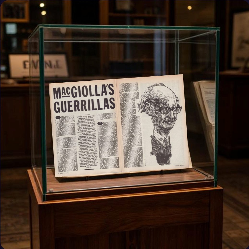 From the Vaults (1987): The Workers Party and the Official IRA. By Derek Dunne.