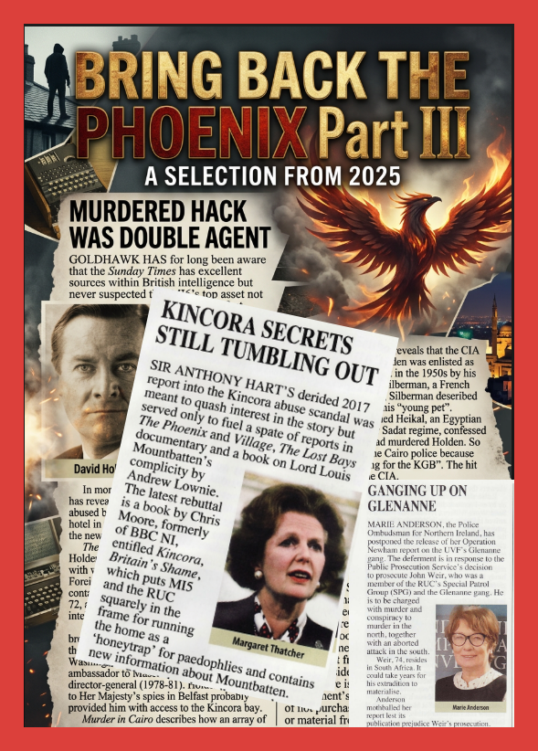 Bring Back The Phoenix, Part III. Check out 50 plus stories from 2025.