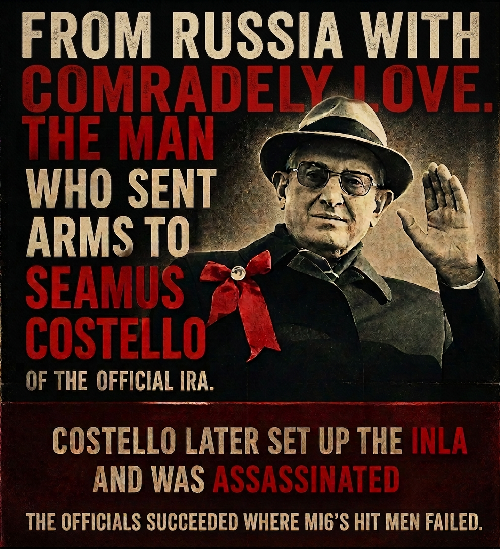 From Russia with Comradely Love.